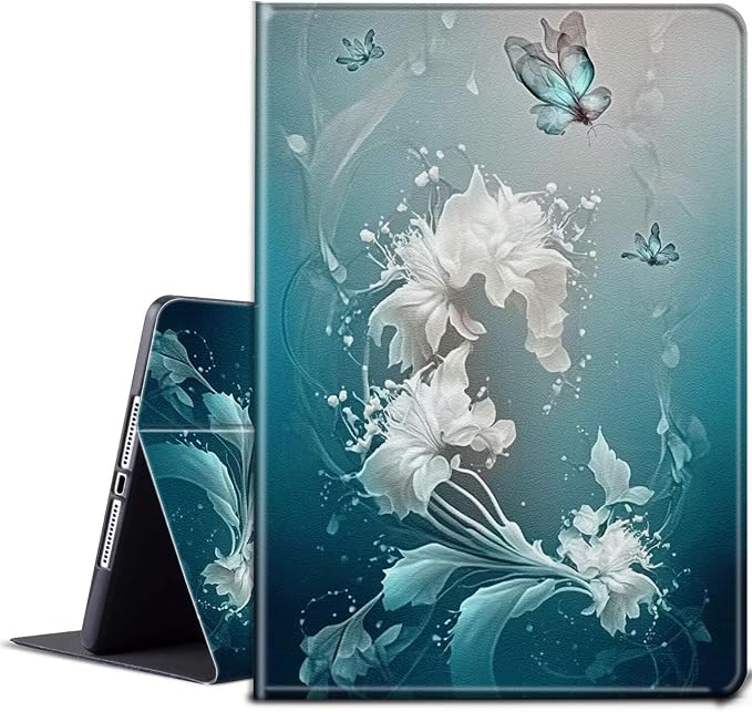 for All-New Fire HD 10 Tablet Case (13th Generation 10.1 inch 2023 Release) with Adjustable Stand &amp Auto Wake/Sleep Feature Smart Protect Cover Case - American Flag