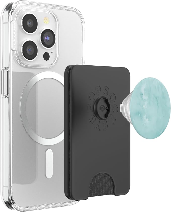 Watercolor Teal PopSockets Adhesive PopGrip