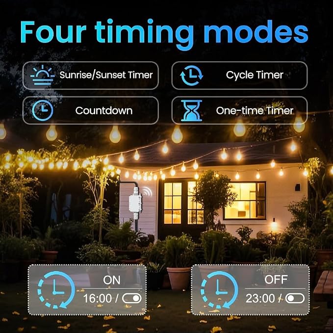 16A Outdoor Waterproof Control Pool Filters Garden Pumps