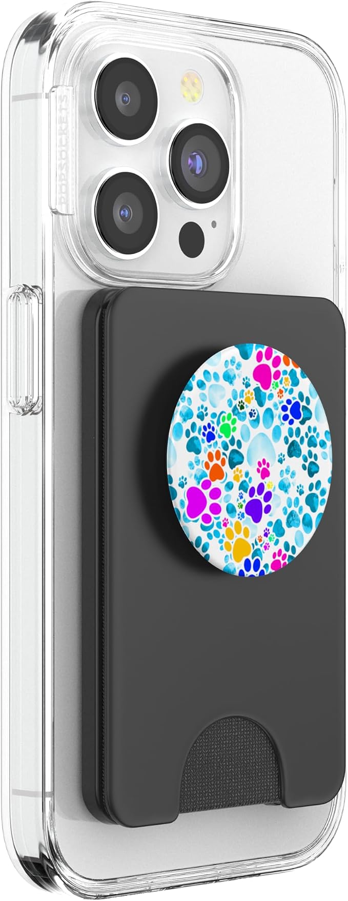Print of Dog Paws PopSockets Adhesive PopGrip