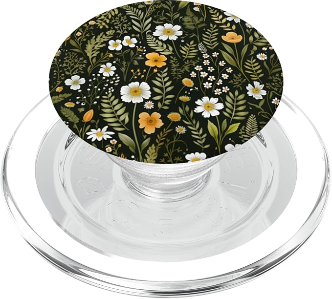 Mixed Flower Bouquet Floral Pattern Wildflowers PopSockets Adhesive PopGrip