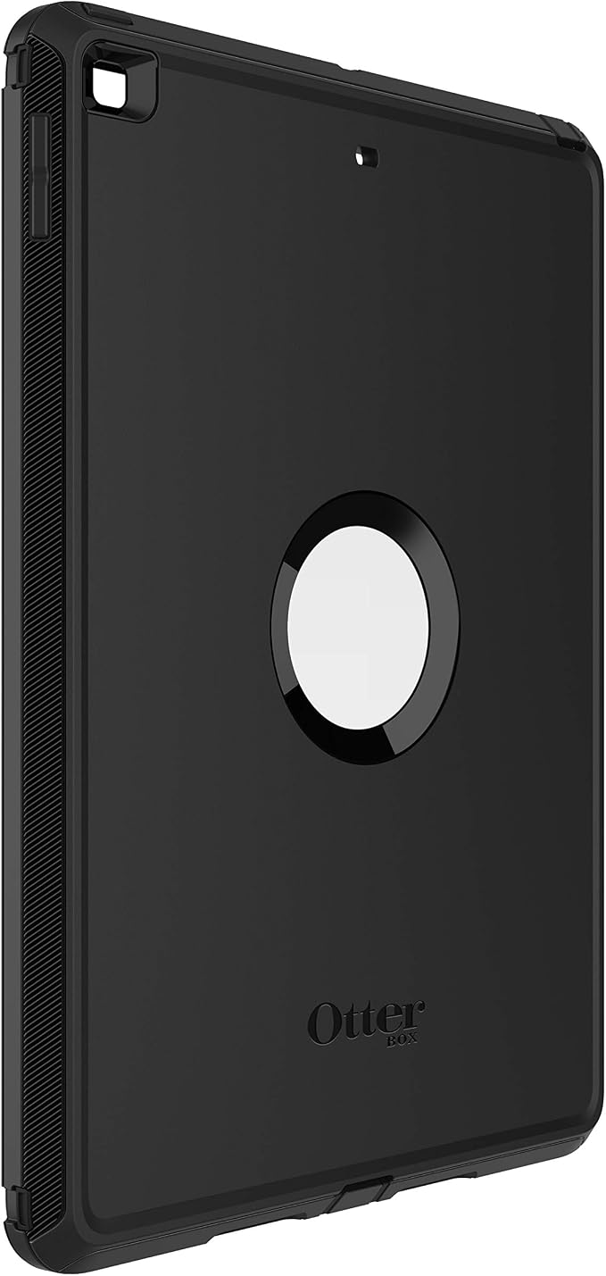 OtterBox Defender Series Case for iPad 7th 8th &amp 9th Gen (10.2 Display - 2019 2020 &amp 2021 Version) - Non-Retail/Ships in Polybag - Black Rugged Durable Multi-Layer Protection