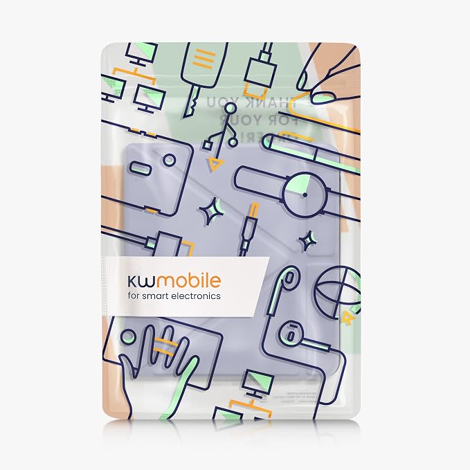 kwmobile Cover for Kobo Libra H2O Case - Slim PU Leather eReader Cover with Stand and auto Sleep funktion - Dark Blue
