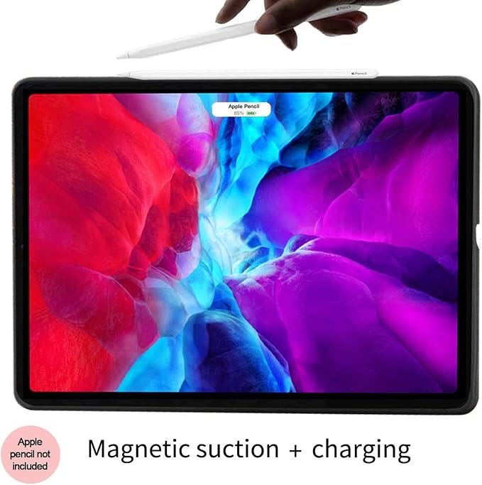Gexmil Genuine Leather Case for iPad pro 11 Inch 2022/2021 4th/3rd Gen iPad Pro 11 2020/2018 Cover 2nd/1st Gen. CoverReal Leather Cowhide ShockproofFloral Pattern | Genuine Leather Cover for iPad P