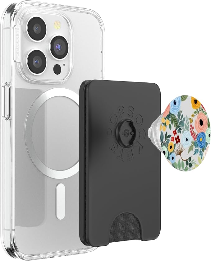 Pastel Floral Bouquet Pattern PopSockets Adhesive PopGrip