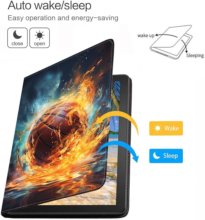 Case for iPad (A16) 11th Generation 11 Inch 2025 iPad 10th Generation 10.9 Inch 2022 Protective Leather Case Adjustable Stand Auto Wake/Sleep Smart Case - African American Girl