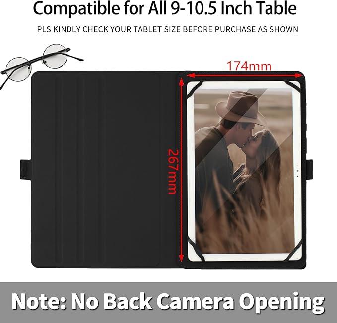 for Google Pixel Tablet Case 2023 Universal Tablet CaseSlim PU Leather Multi-Angle Viewing Cover with 360 Degree Rotatable Kickstand forPixel Tablet 2023 11-inchBlue Wolf