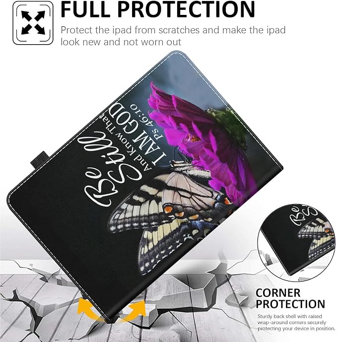 Case for All-New Amazon Fire HD 10 and 10 Plus Tablet (13th/11th Generation 2023/2021 Release) 10.1 - Slim Fit Standing Cover with Auto Sleep/Wake，Wolf