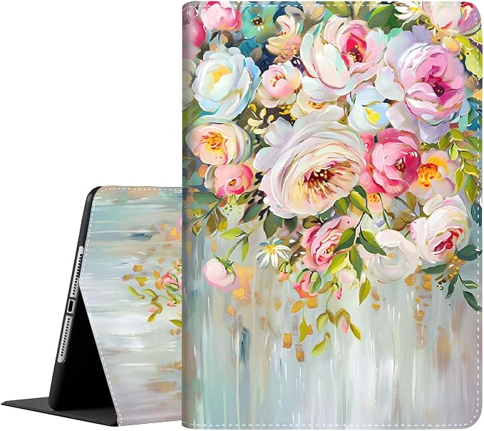 Case for New iPad (A16) 11th Generation 11 Inch 2025for iPad 10th Generation 2022 10.9 Inch Multi-Angle Stand Smart Cover Shockproof with Auto Wake/Sleep ，Starry Sky