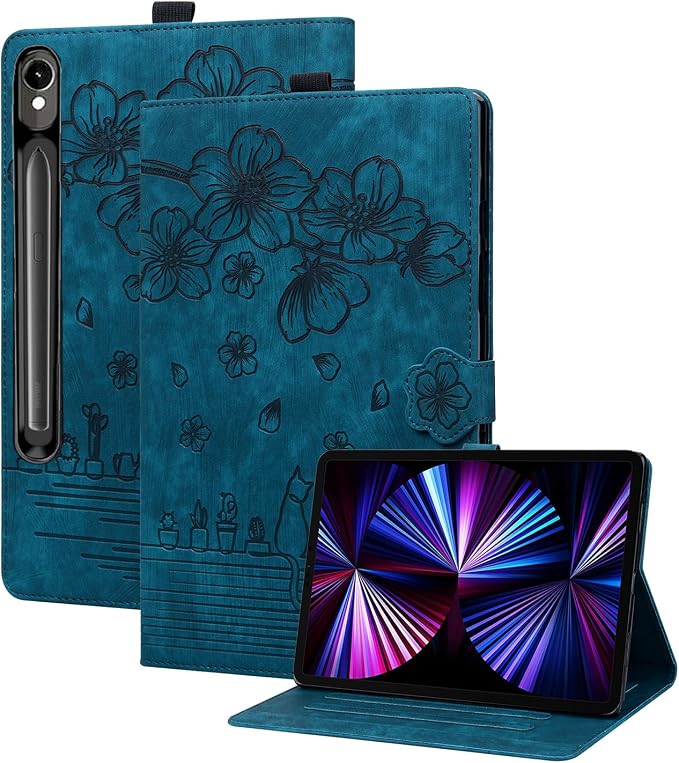 Case for Honor MagicPad 3 Pro 12.3 12.3 2026Multi-Angle Viewing PU Leather Folio Stand Cover with Pencil HolderShockproof Protective Case for Honor MagicPad 3 Pro 12.3 2026Rose Red