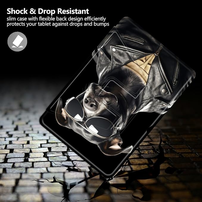 Case for Kindle Fire 7 Tablet (12th Generation 2022 Release) Baseball Theme 360 Degree Rotating Stand Protective Cover with Auto Sleep/Wake for Fire 7 2022 Tablet