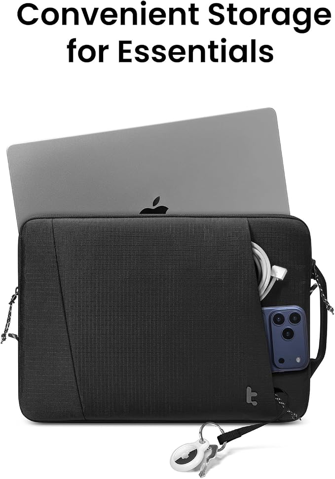 tomtoc Slim &amp 360° Protective Tablet Sleeve for 11-inch iPad Air &amp iPad Pro M5/M4/M3 iPad 2025 A16 Water-Resistant Case with CornerArmor
