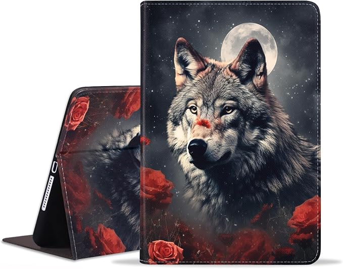 Case for iPad (A16) 11th Generation 11 Inch 2025/ iPad 10th Generation 10.9 Inch 2022 Slim PU Leather Cover Adjustable Stand with Auto Wake/Sleep Case African Women