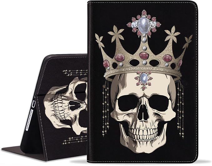 Case for Samsung Galaxy Tab S10 Lite/ S10 FE/ S9 FE 5G 10.9 Inch/ S9 11 Inch - Slim PU Leather Folding Stand Folio Cover with Auto Sleep/Wake - African American Girl