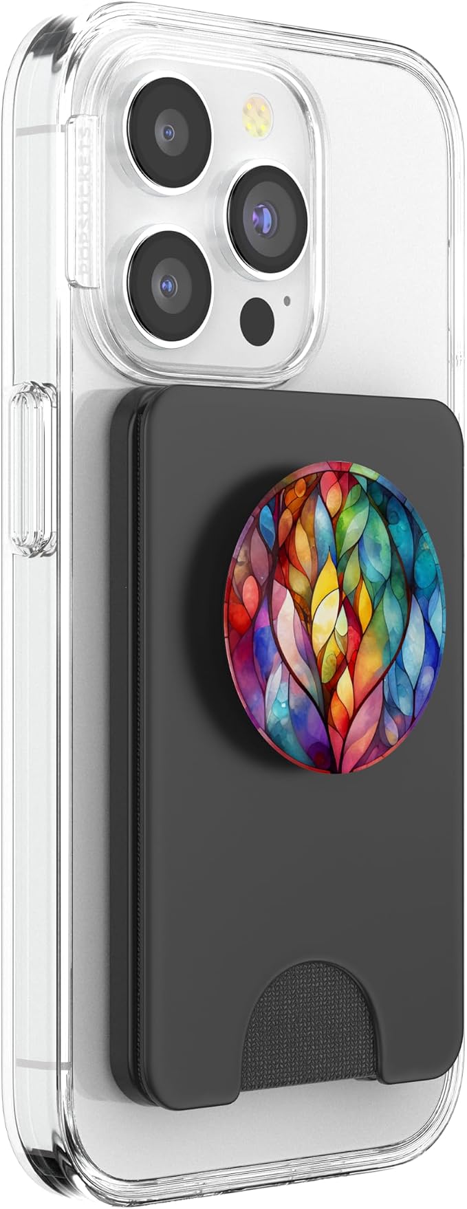 Beautiful Watercolor Stained Glass PopSockets Adhesive PopGrip