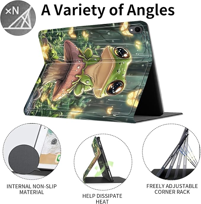 Case for iPad (A16) 11th Generation 11 Inch (2025)/ iPad 10th Generation 10.9 inch 2022Slim PU Leather Smart Cases Covers with Auto Wake/Sleep-Beast Roared
