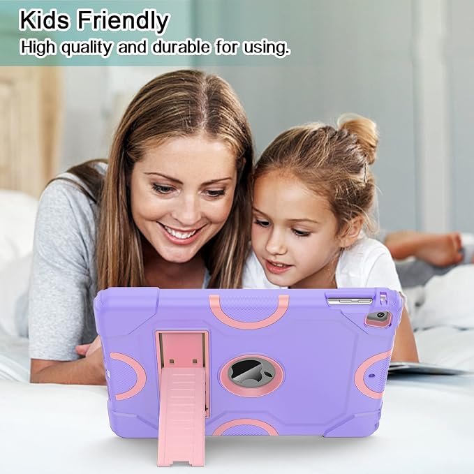 ZoneFoker Case for iPad 6th/5th Generation (9.7 Inch 2018/2017 Model) iPad Air 2 / 1st iPad Pro 9.7 Heavy Duty Shockproof Rugged Protective Case Alpine Green