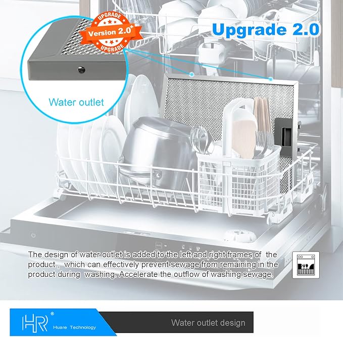 Updated W10169961A Range Hood Filter, Stove Vent Filter, Fits Whirlpool