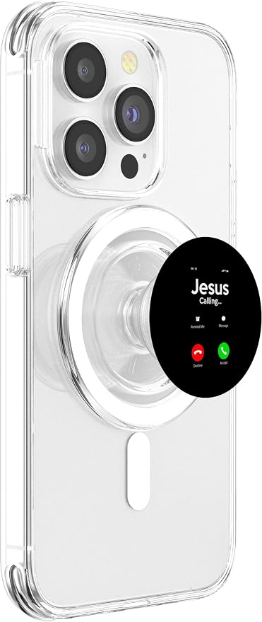 Jesus Calling Funny Jesus Christian PopSockets Standard PopGrip