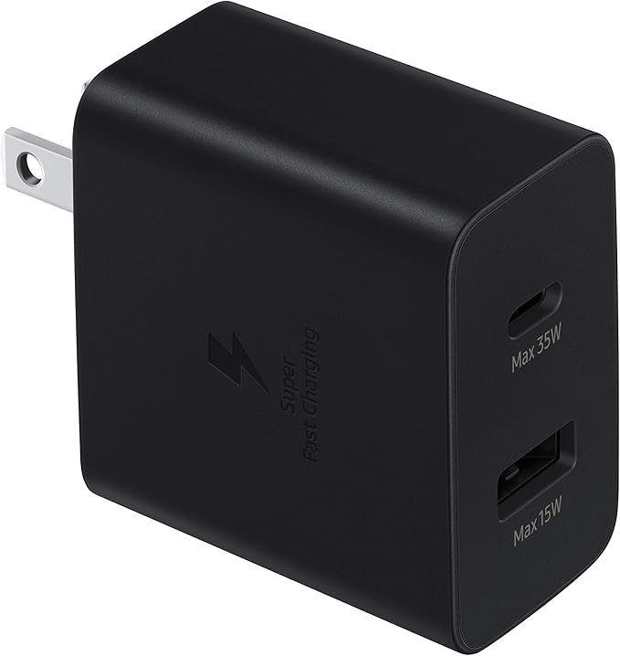 SAMSUNG 25W USB-C Super Fast Charging Wall Charger - Black (US Version with Warranty) (Pack of 4)