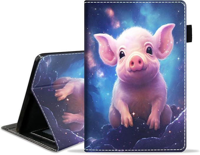 Case for Amazon Kindle Fire HD 8/Fire HD 8 Plus Tablet (12th/10th Generation 2024/2022/2020 Release) - PU Leather Folio Cover with Smart Auto Wake/Sleep Bald Eagle