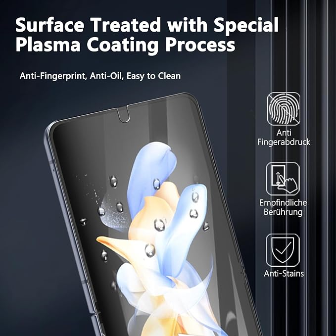 for iPhone 17 Pro Max Back Screen Protector Flexible Film Not Glass with Camera Lens Protector 2+2 Pack Self-Healing Anti Scratch HD Clear Soft TPU Protective Hydrogel Film