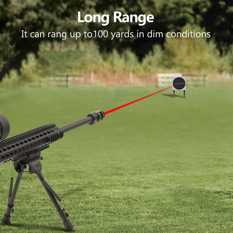 MidTen 7.62x39mm Bore Sight Red Dot Boresighters with Three Batteries