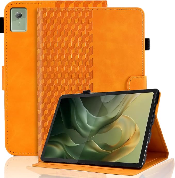 Case for Lenovo Idea Tab 11 Inch 2025 TB-336ZU/TB-336FUMotorola Moto Pad 11 2026PU Leather Multi-Angle ViewingMagnetic Folio Adjustable Stand Shell Foldable Card Holder Woman ManGreen