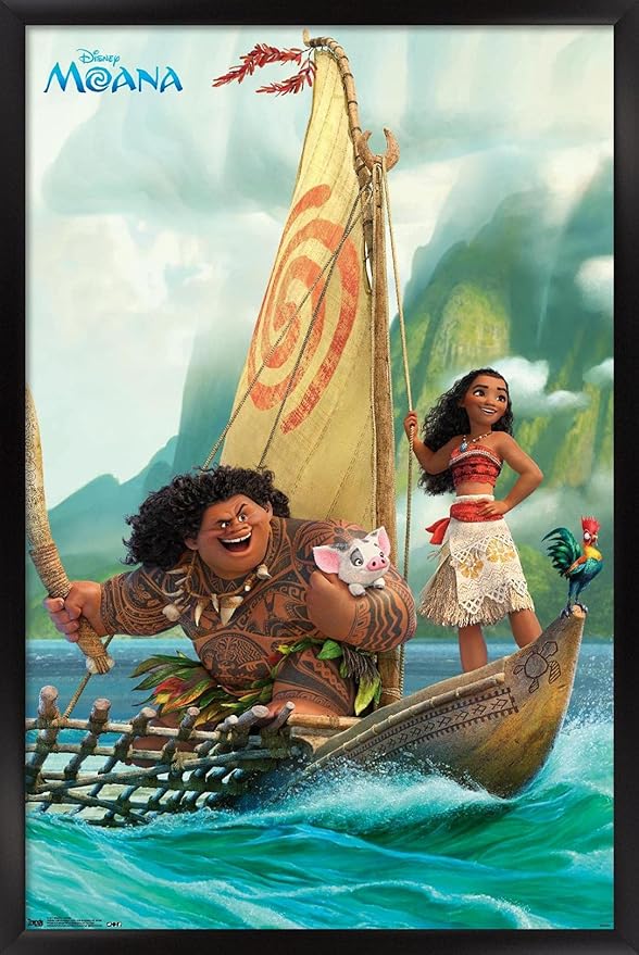 Trends International Moana Group Wall Poster 22.375" x 34"