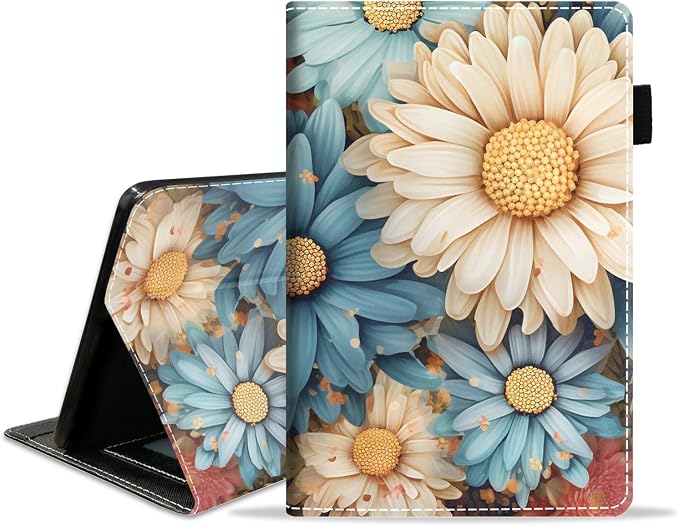 Case for Amazon Kindle Fire HD 8/Fire HD 8 Plus Tablet (12th/10th Generation 2024/2022/2020 Release) - PU Leather Folio Cover with Smart Auto Wake/Sleep Bald Eagle
