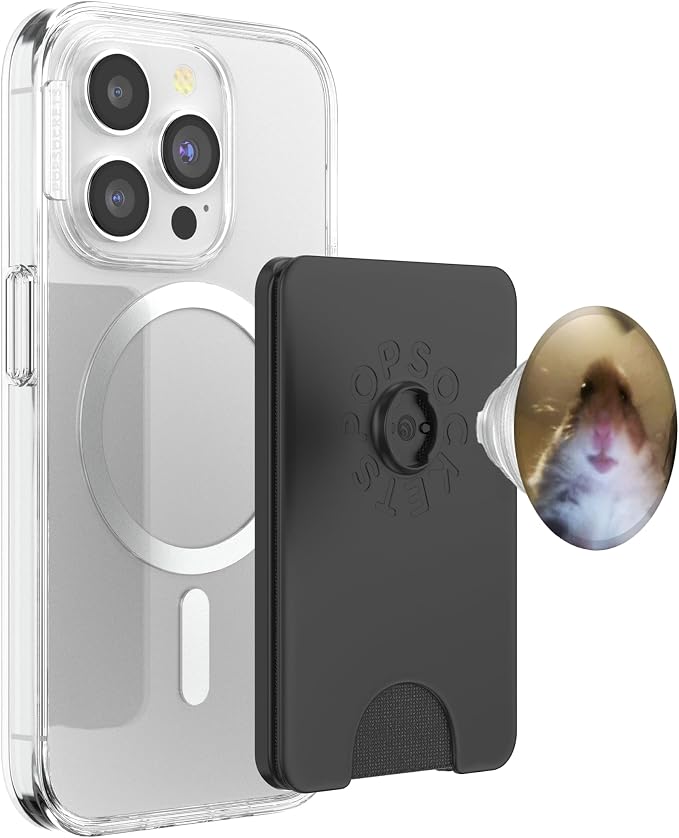 Staring Hamster PopSockets PopGrip: Swappable Grip for Phones &amp Tablets PopSockets Adhesive PopGrip