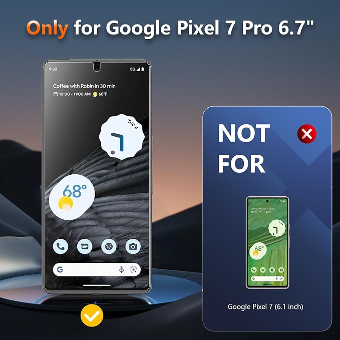 [2 Pack] Anti Glare Matte Privacy TPU Screen Protector for Google Pixel 10 (Not Glass) Fingerprint Sensor Compatible Full Adhesive Flexible Film Easy Installation