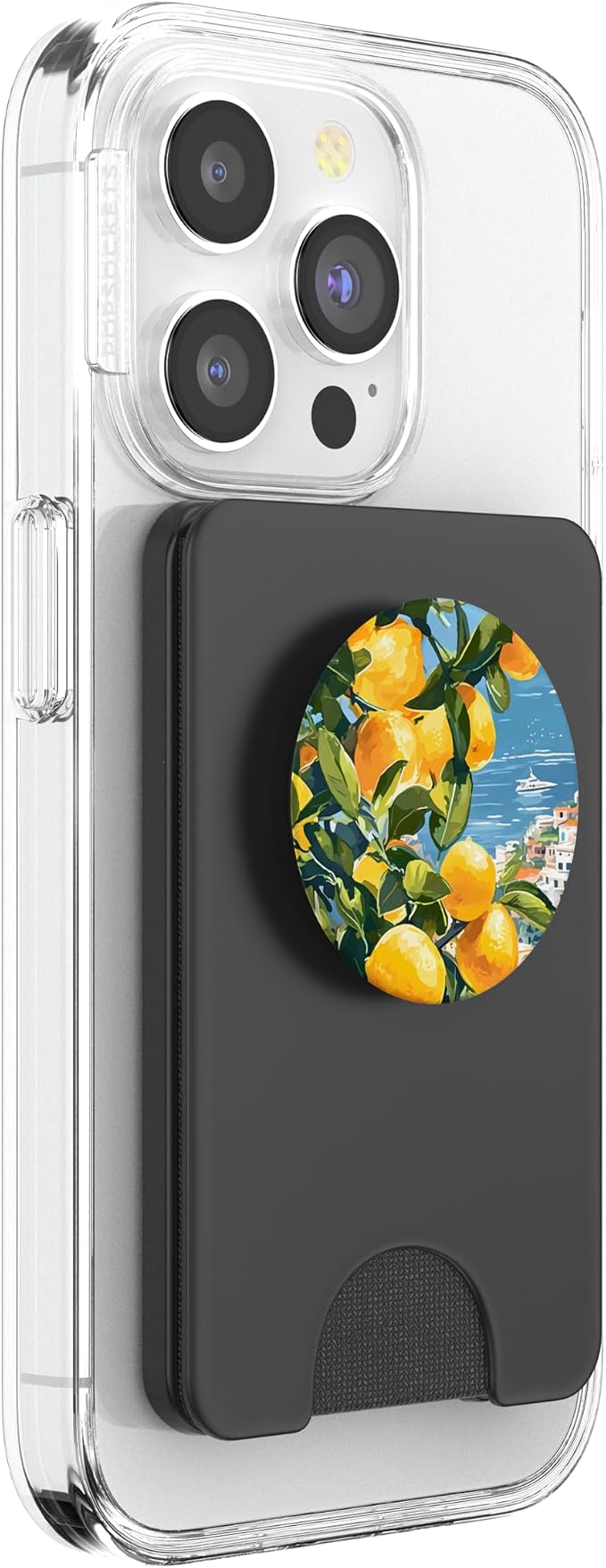 Italian Coast with Amalfi Lemons from The Mediterranean Sea PopSockets PopGrip for MagSafe
