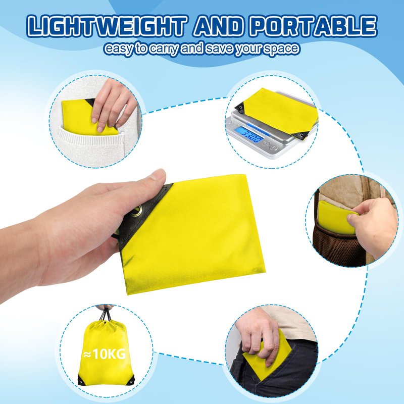 Grneric Drawstring Bags 28 PCS Drawstring Backpack Bulk String Backpack Cinch Bag Sackpack for Men Women Gym (Yellow)