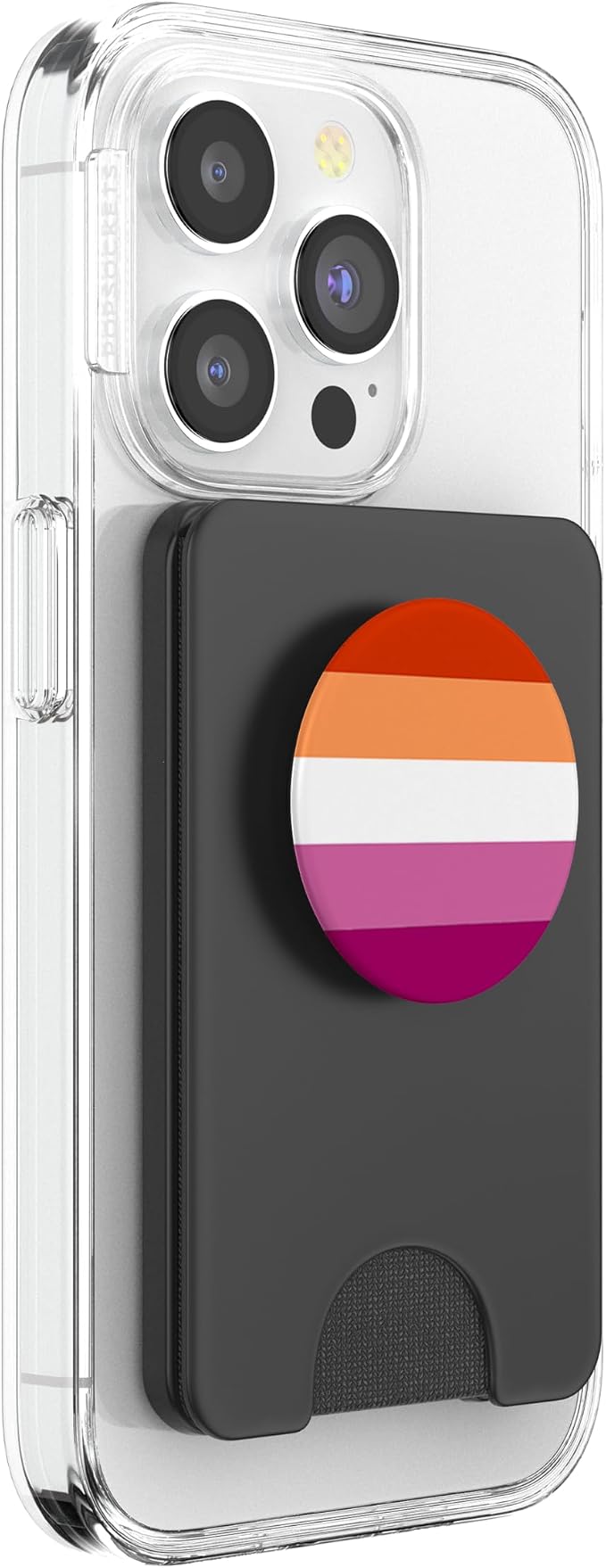 Lesbian Flag Cool Pride Butch Tomboy Lesbo LGBTQ Homosexual PopSockets Adhesive PopGrip