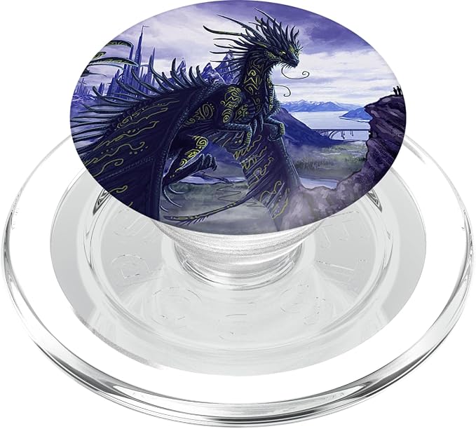 Fire Fit Designs Dragon Pop Socket for Phone Dragon PopSockets Fantasy Dragon PopSockets MagSafe PopGrip for iPhone 260027