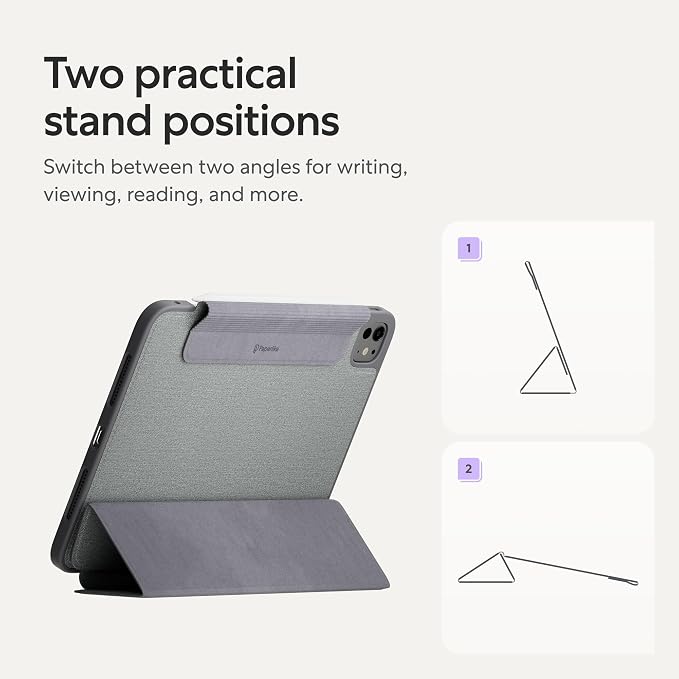 Paperlike® Bumper Case for iPad Air 11 Air (5th4th) &amp Pro 11 (4th3rd) | Robust Protective Case with Slim Design real Textile Surface Supports Apple Pencil Charging &amp Auto Sleep/Wake