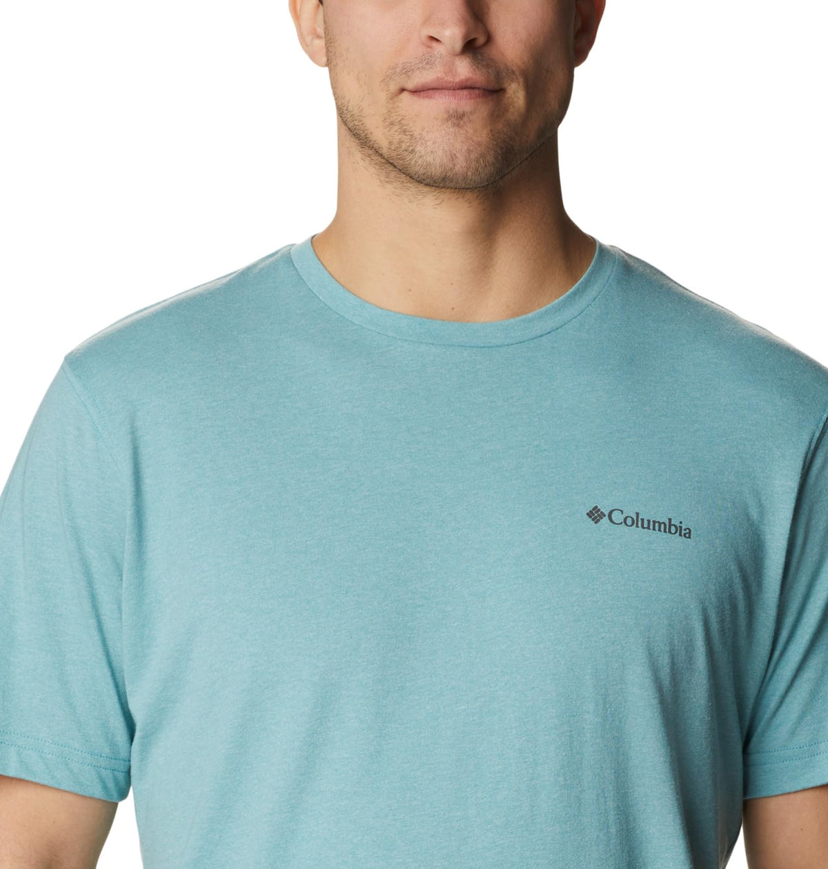 Columbia Men's Thistletown Hills Short Sleeve, Shasta Heather, Small