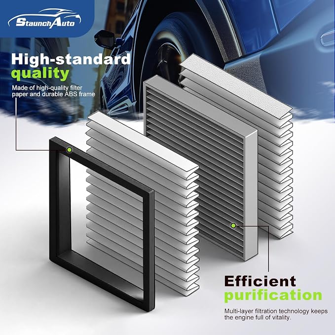 Engine & Cabin Air Filter for Honda Civic L4 1.5L, CR-V L4 1.5L Air filter for