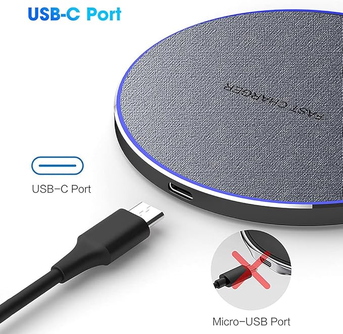 Fast Wireless Charger,20W Max Wireless Charging Pad Compatible with iPhone 16/15/14/13/12/SE/11/11 Pro/XS Max/XR,AirPods;FDGAO Wireless Charge Mat for Samsung Galaxy S25/S24/S23/Note,Pixel/LG