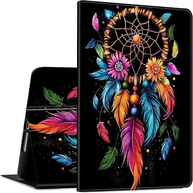 Case for iPad 9th/ 8th/ 7th Generation for iPad 10.2 inch Case 2021/2020/2019 Slim PU Leather Multiple Viewing Angles Smart Stand Shell Cover Auto Wake/Sleep for iPad 10.2Alpaca Art