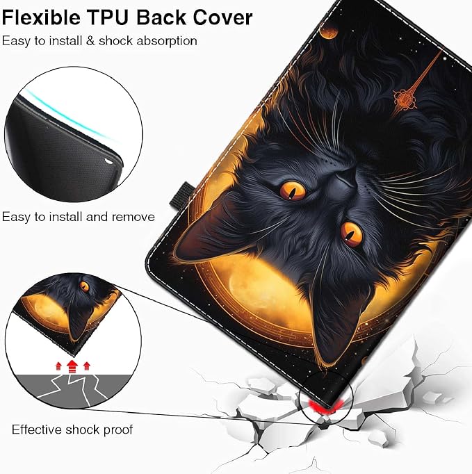 Case for Amazon Kindle Fire Max 11 Tablet (13th Generation 2023 Release) - Slim Fit Standing Cover with Auto Sleep/Wake for All-New Fire 11 Max Tablet，Enchanted Forest 2