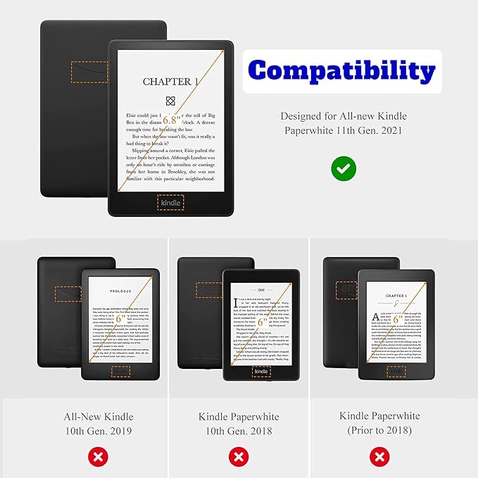 Case for Kindle Scribe 10.2 Inch (2022 Released) PU Leather Cover with Auto Sleep Wake for 10.2 Kindle Scribe Alpaca with Glasses