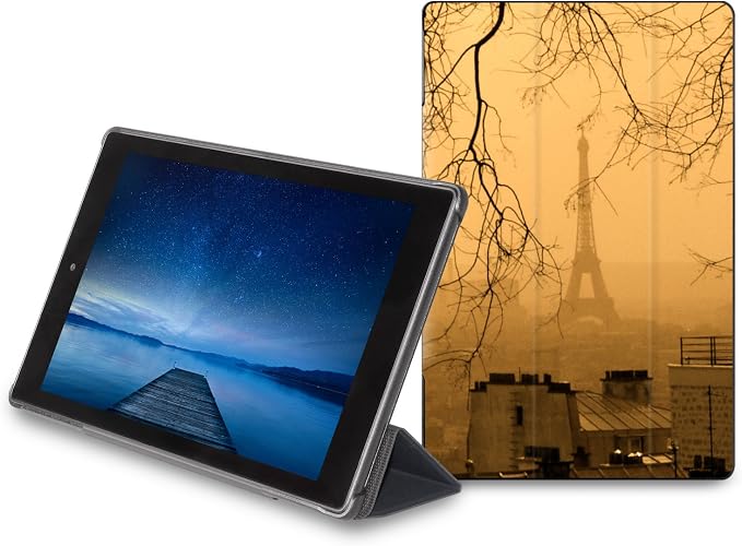 caseable Fire Tablet Cover with Blossom Bird Design