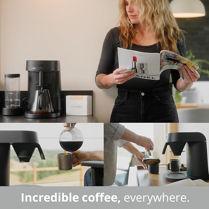Ratio Four Series 2 Drip Coffee Maker, 5-Cup, Removable Water Tank