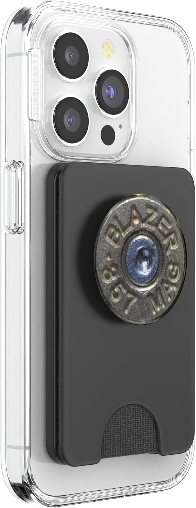 357 Mag Spent Bullet casing Brass-Awesome Gun Collector Gift PopSockets Adhesive PopGrip