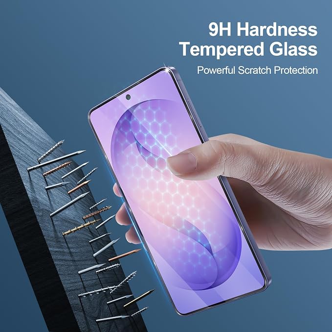 GiiYoon-3 PACK Screen Protector for Samsung Galaxy S26 Tempered Glass [HD Full Coverage] [Easy Installation] [Scratch Resistant] [9H Hardness] Protective Film