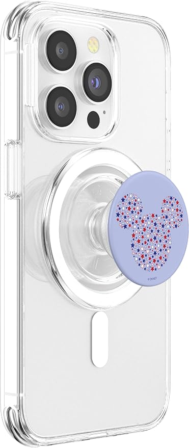 Disney Mickey &amp Friends Fourth Of July Star Fill Mouse PopSockets Standard PopGrip