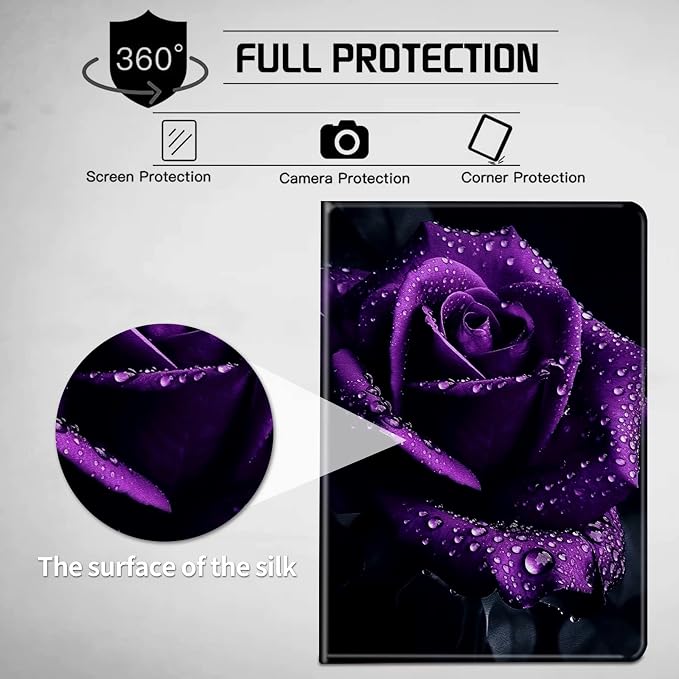 for Galaxy Tab S7 FE 5G Case 2021 PU Leather Smart Cover with Adjustable Stand &amp Auto Wake/Sleep Case for Samsung Galaxy S7 FE 5G/S8 Plus/S7 Plus 12.4 inch - Blue Art Butterflies