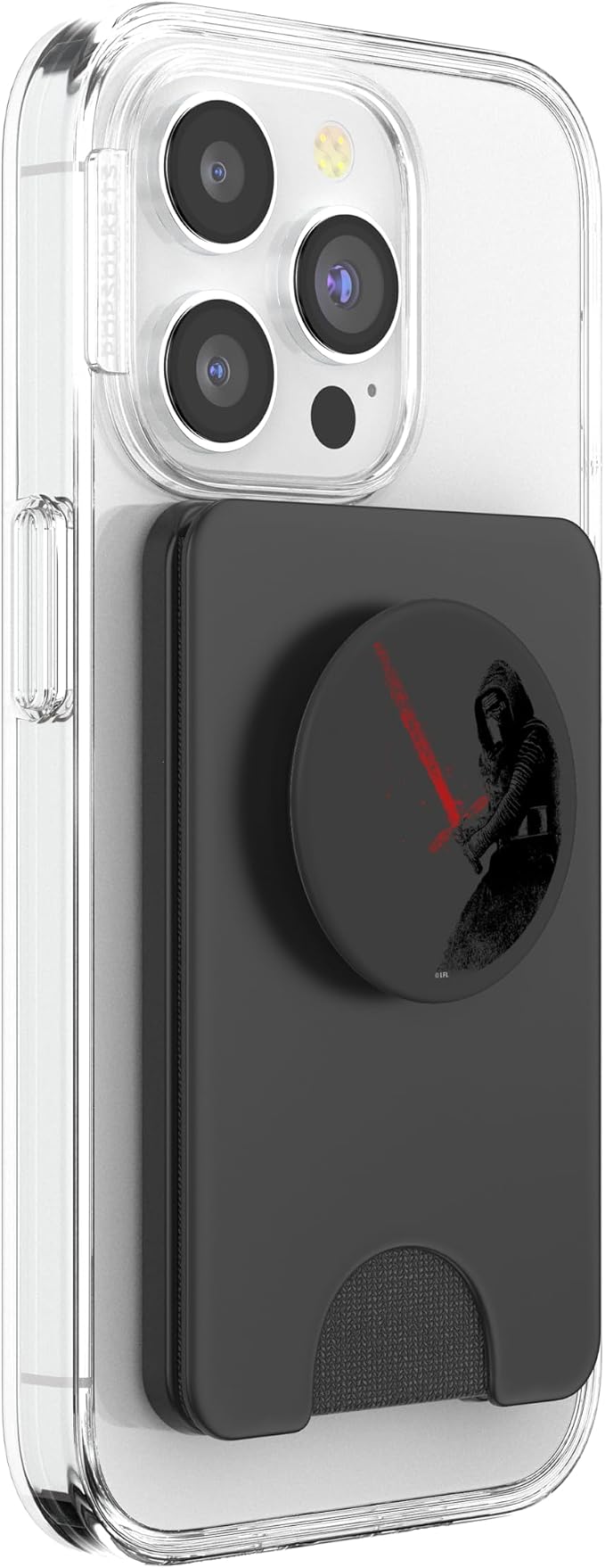 Star Wars Kylo With Red Lightsaber Distressed Art PopSockets Adhesive PopGrip